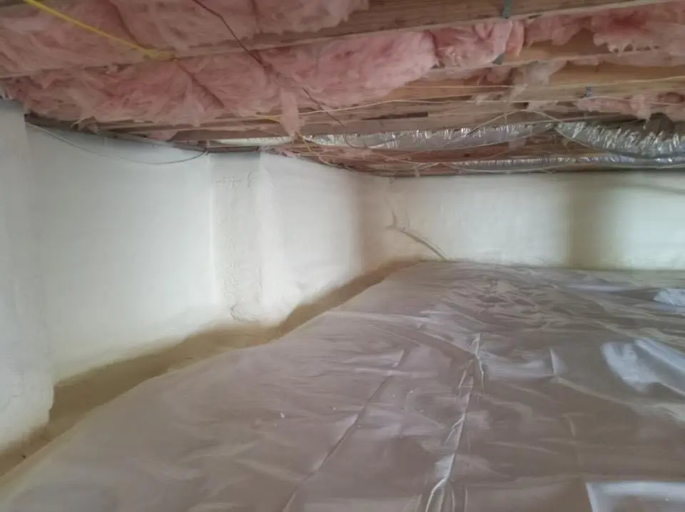 Crawl space encapsulation with closed-cell spray foam for Roof Waterproofing in Canyon Lake